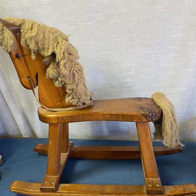 Wooden Rocking Horse