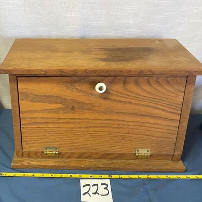Wooden Bread Box
