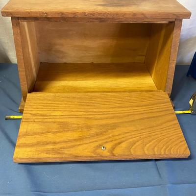 Wooden Bread Box