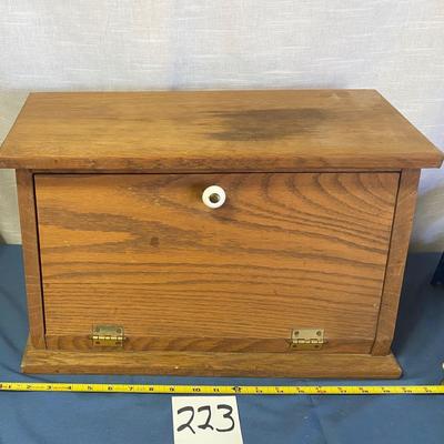 Wooden Bread Box