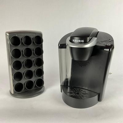 678 Keurig Coffee Maker w/ Breville Cup Holder