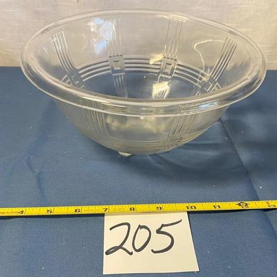 Vintage Hazel Atlas Criss Cross Mixing Bowl