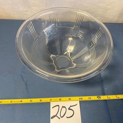 Vintage Hazel Atlas Criss Cross Mixing Bowl