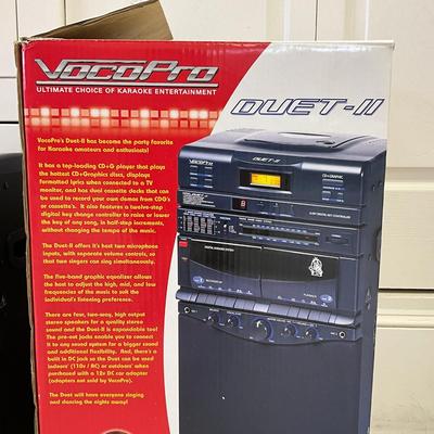 685 Voco Pro Karaoke Entertainment System Duet II