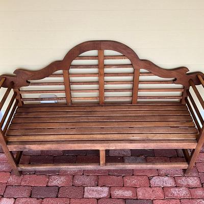 692 Teak Decorative Bench