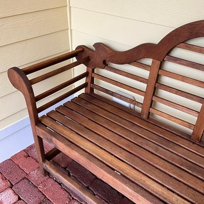 692 Teak Decorative Bench