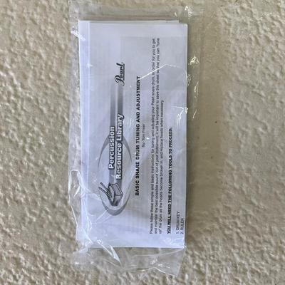 696 New w/ Case Pearl Precussion Snare Drum & Xylophone Kit