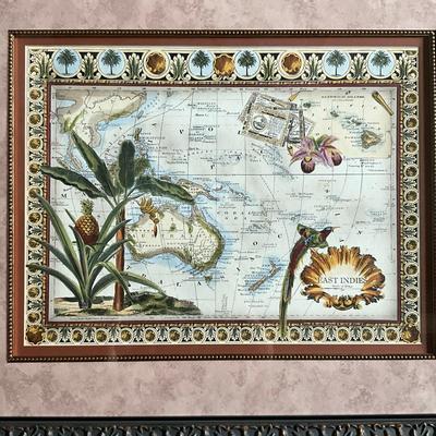 698 East Indies Framed Print