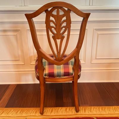 700 Large Cherry Walter of Wabash Dining Room Table w/ Ten Chairs