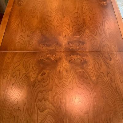 700 Large Cherry Walter of Wabash Dining Room Table w/ Ten Chairs