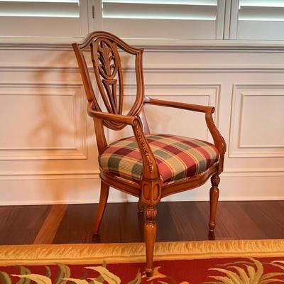 700 Large Cherry Walter of Wabash Dining Room Table w/ Ten Chairs