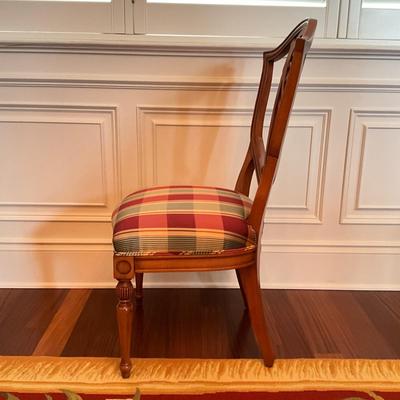 700 Large Cherry Walter of Wabash Dining Room Table w/ Ten Chairs