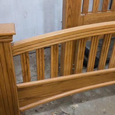 King Size Solid Wood Head & Footboard