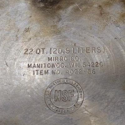 22 qt. MIRRO Fryer