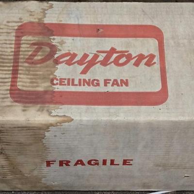 New in the Box Dayton Agricultural Fan