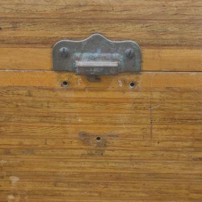 Vintage Wood SPORTSMAN Tackle Box by J. W. Gilson