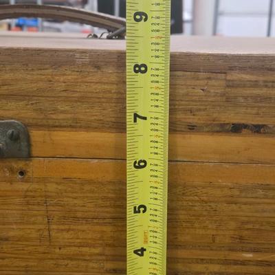 Vintage Wood SPORTSMAN Tackle Box by J. W. Gilson