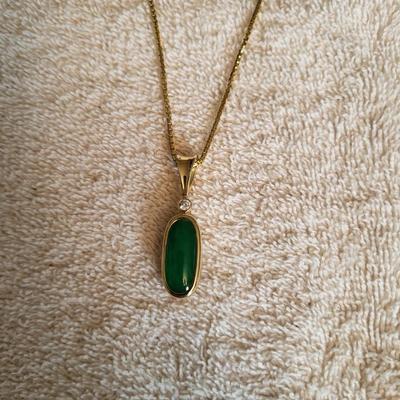 14k GOLD NECKLACE