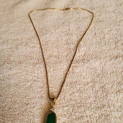 14k GOLD NECKLACE