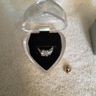 10k GOLD RING AND PIN