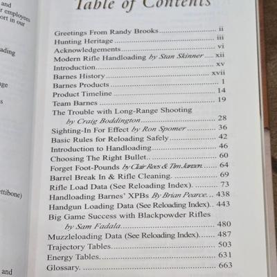 Unfailing Unbeatable Barnes Reloading Manual No. 4