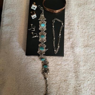 ENAMELED EARRINGS AND FASHION BRACELETS