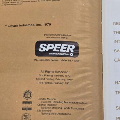 Speer Reloading Manual #10
