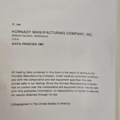 Hornaday Handbook of Cartridge Reloading 3rd Ed.