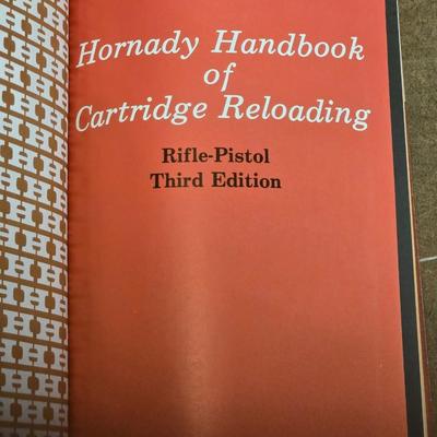 Hornaday Handbook of Cartridge Reloading 3rd Ed.