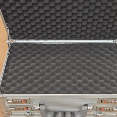 Double Locking Padded Aluminum Case