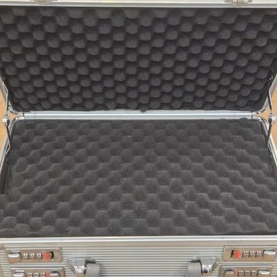 Double Locking Padded Aluminum Case
