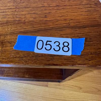 Half Moon Foyer Table with Shelf