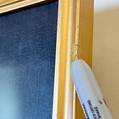Professionally Framed Sculpture Art Shadow Box
