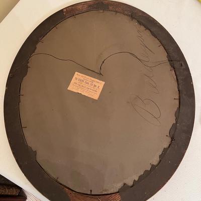 19" x 23" Antique Portrait Framed Photograph