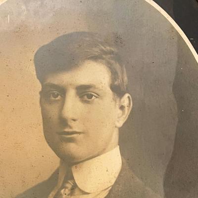 19" x 23" Antique Portrait Framed Photograph