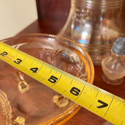 Big Lot Vintage Yellow Glass - Carnival, Amber, Depression