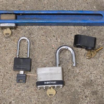 Multiple Locks with Keys