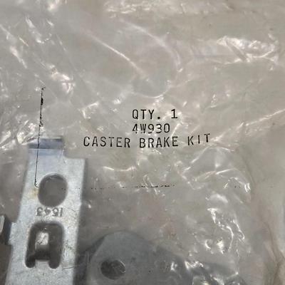 (2) Casters and (4) Caster Brake Kits