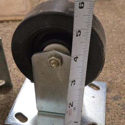 (2) Casters and (4) Caster Brake Kits
