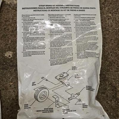 (2) Casters and (4) Caster Brake Kits