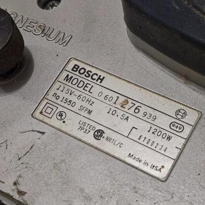 Bosch 1276 D Belt Sander with New Sanding Belts