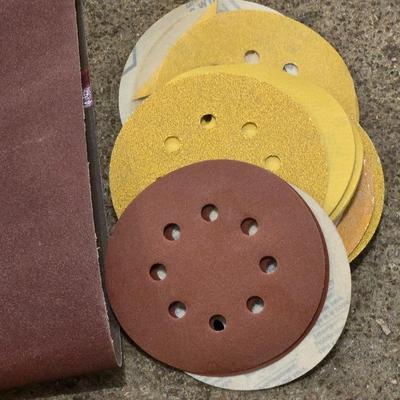 Large Lot of Sand Paper- Belts & Discs