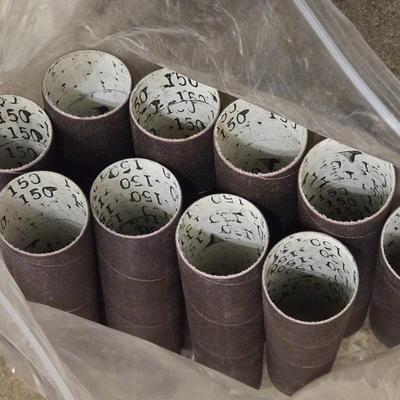 (2) Bags of New Sanding Sleeves 120 & 150 Grit