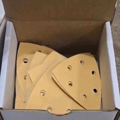 (4) Boxes from Woodworker's Supply Sanding Triangles and Sanding Rolls