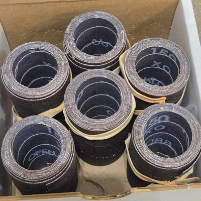 (4) Boxes from Woodworker's Supply Sanding Triangles and Sanding Rolls