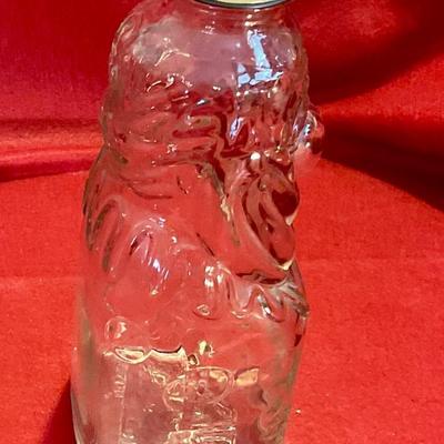 Vintage clown bottle bank with steel lid