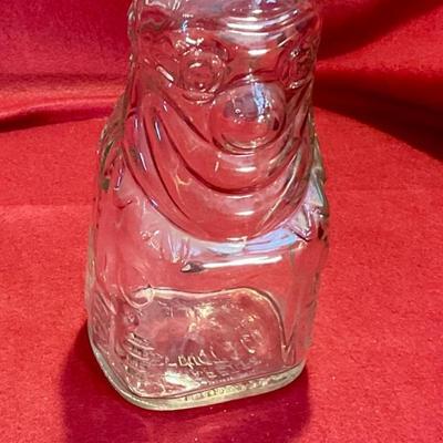 Vintage clown bottle bank with steel lid