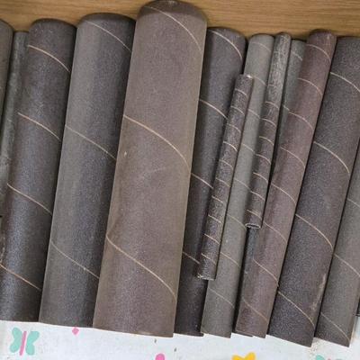 Large Lot of Sanding Sleeves