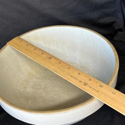 Lot 113 Crock bowl & Casserole