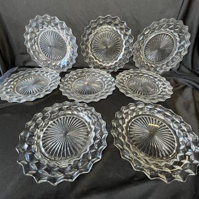 Lot 118 Fostoria American Lot #1 Dinner plates
